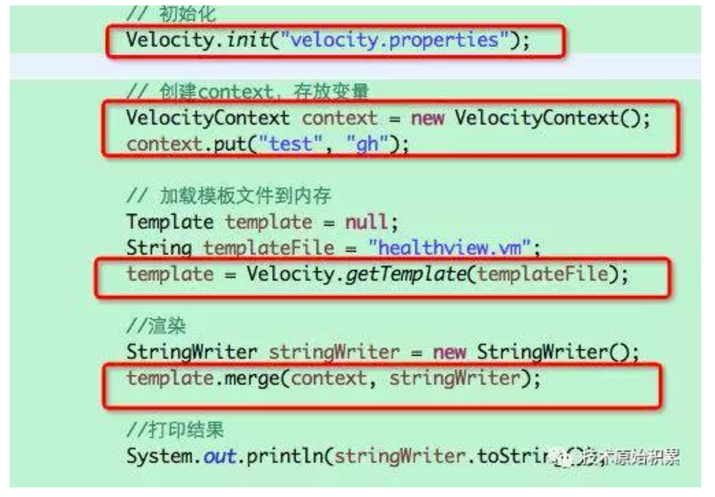 框架开拓者一般利用这个类 昆山软件定制开拓 在框架中利用velocity模板渲染成果